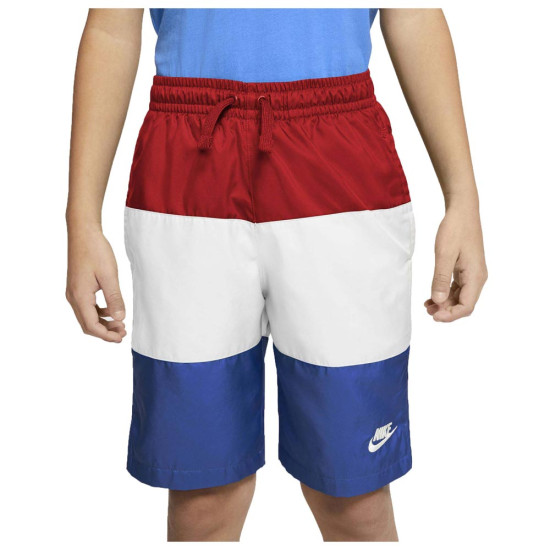 Nike Παιδικό μαγιό Sportswear Colorblock Woven Shorts